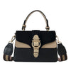 WIDE SHOULDER STRAP SOFT COLOR HANDBAG