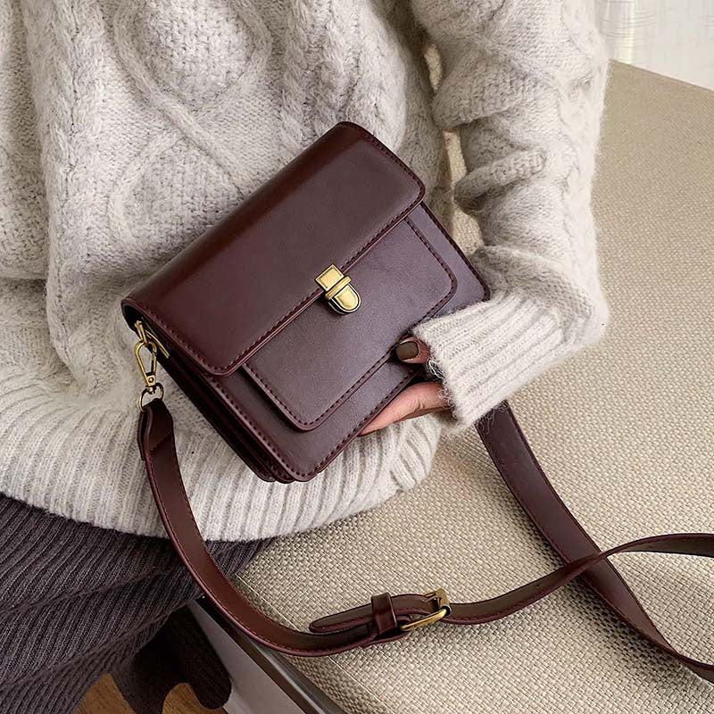 BASIC DARK BROWN MINI BAG