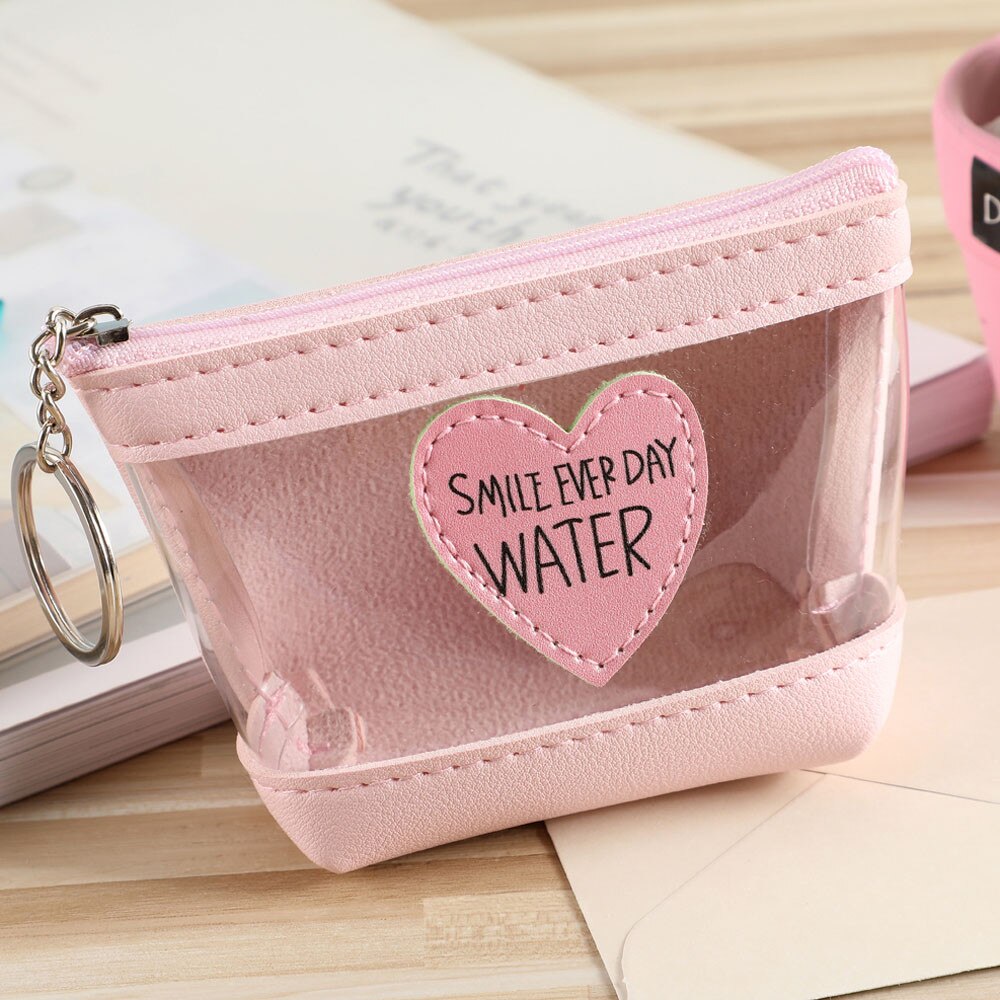 TRANSPARENT DETAILED COIN PURSE