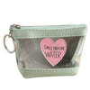 TRANSPARENT DETAILED COIN PURSE