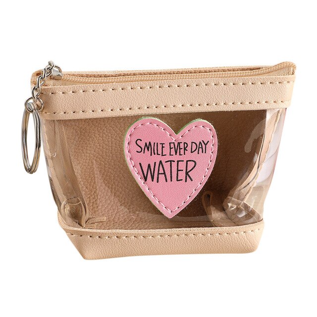 TRANSPARENT DETAILED COIN PURSE