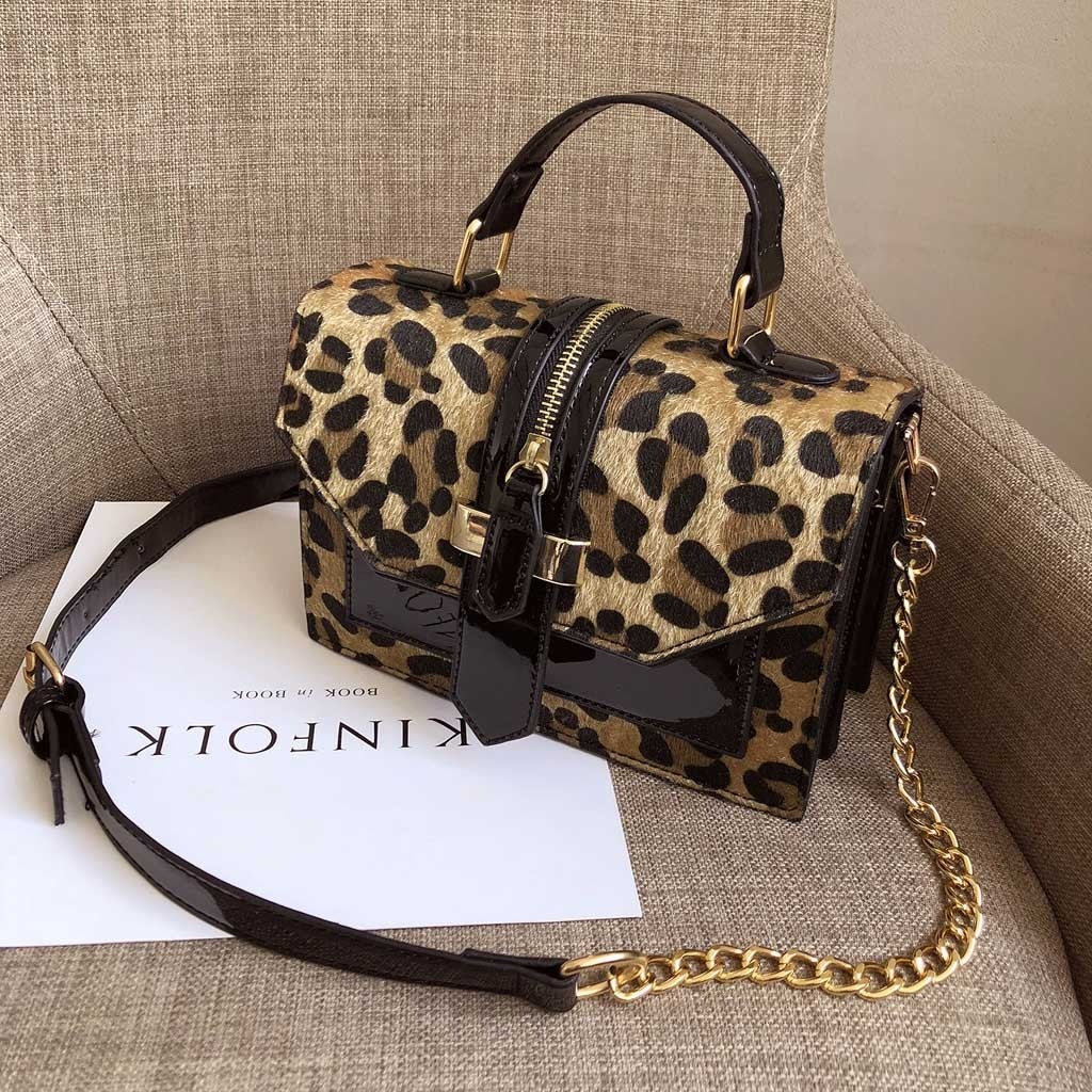 LEOPARD CROSSBODY BAG