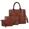 3PCS SOLID COLOR BAGS