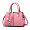 THREE COLOR STAR DETAILED HANDBAG