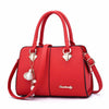 THREE COLOR STAR DETAILED HANDBAG
