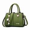 THREE COLOR STAR DETAILED HANDBAG