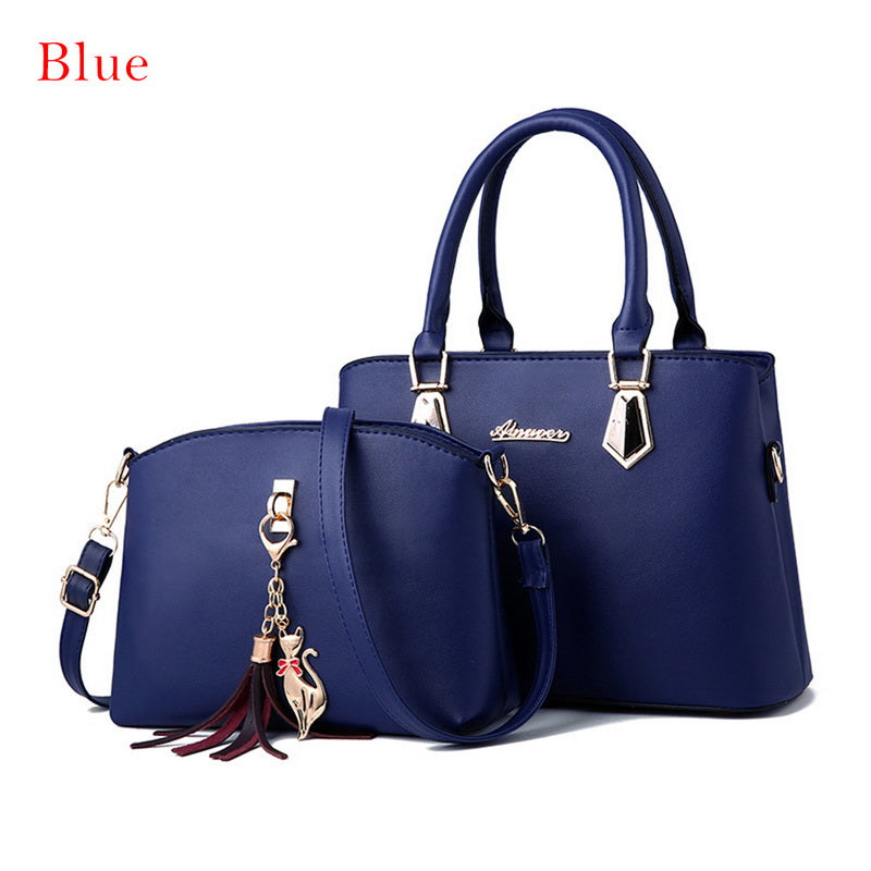 3PCS TASSEL DETAILED BAG SET