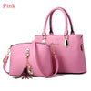 3PCS TASSEL DETAILED BAG SET