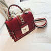 RED VELVET HANDBAG