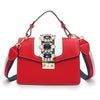 RED DIAMOND DETAILED CROSSBODY BAG