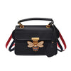 BUTTERFLY DETAILED TWO COLOR CROSSBODY BAG