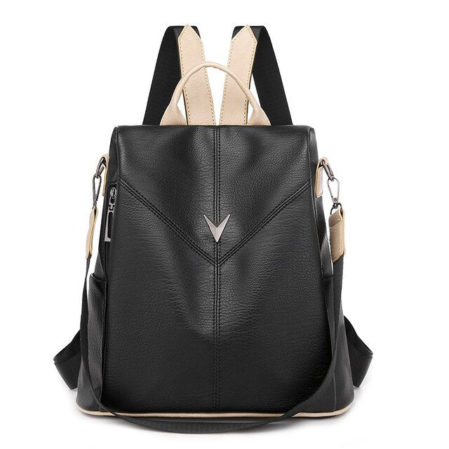 THREE COLOR LEISURE BACKPACK