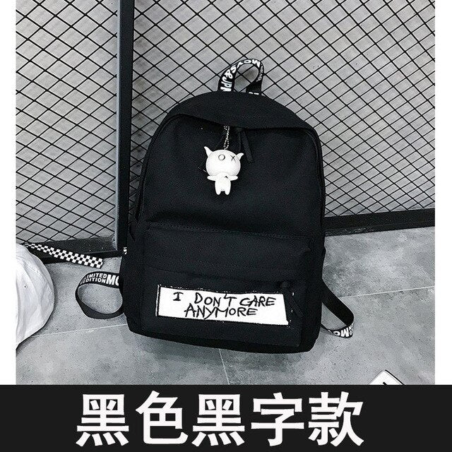 "I DON'T CARE ANYMORE" BACKPACK