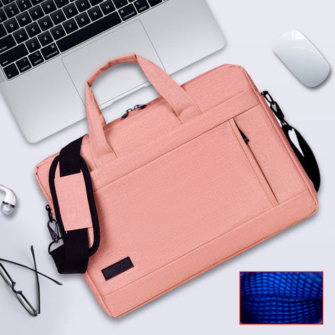 2 PIECE PINK LAPTOP BAG SET