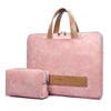 2 PIECE PINK LAPTOP BAG SET