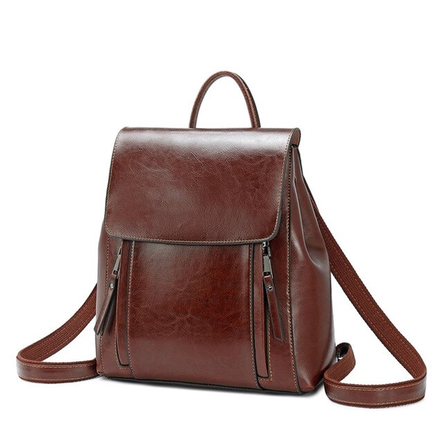 TWO COLOR VELVET BACKPACK