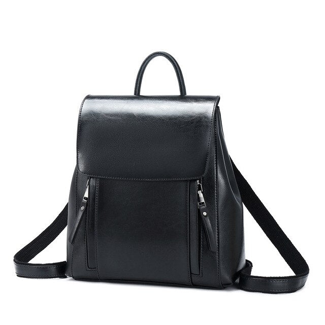 TWO COLOR VELVET BACKPACK