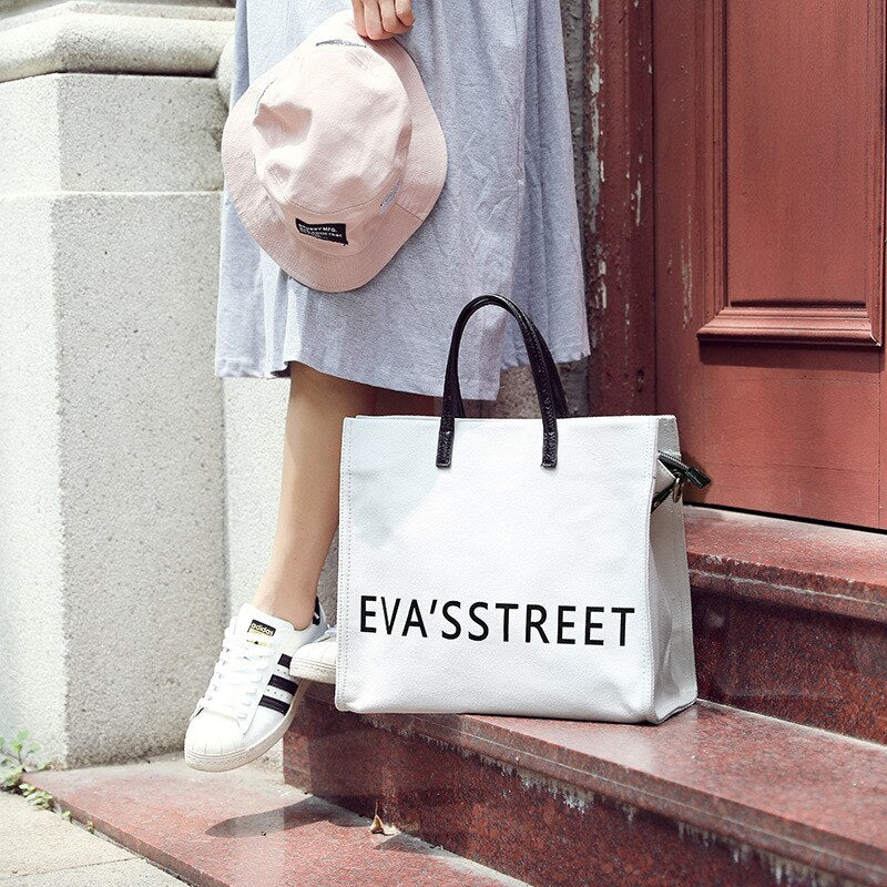 "EVA'SSTREET" TOTE BAG