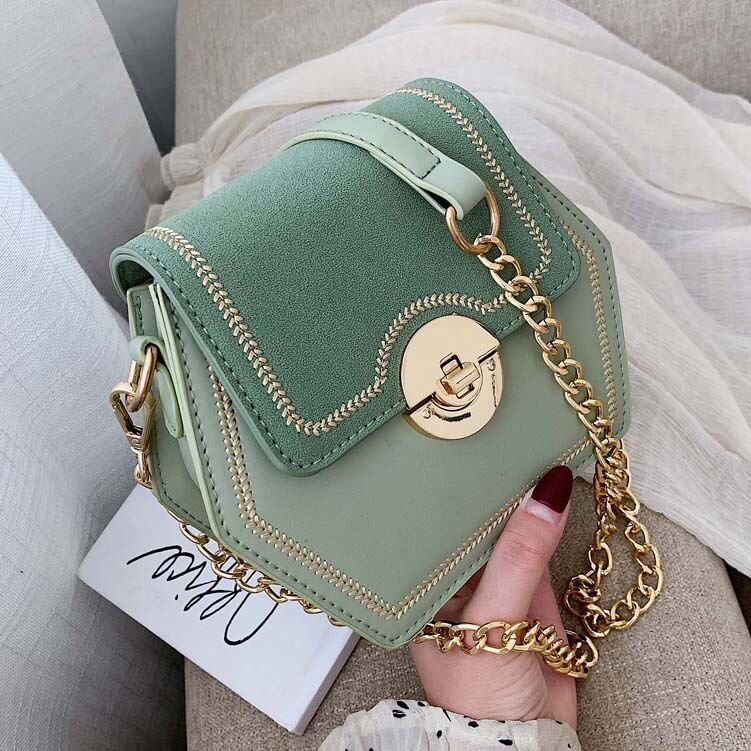 WATER GREEN SHOULDER BAG