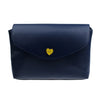 YELLOD HEART BUTTON DETAILED BAG