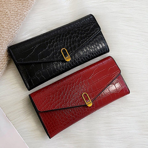 CORCODILE PATTERNED MINI WALLET
