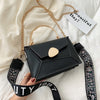 MULTICOLOR GOLD BUTTON DETAILED BAG