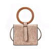 STONE PATTERNED BEIGE BAG