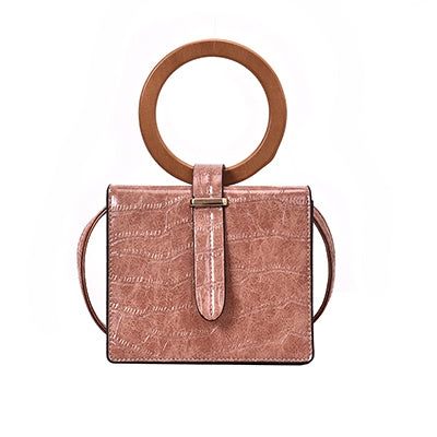 STONE PATTERNED BEIGE BAG