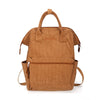 CORDUROY BROWN BACKPACK