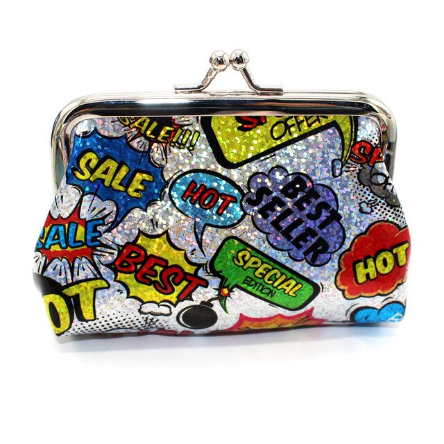 CARTOON PRINTED PURSE