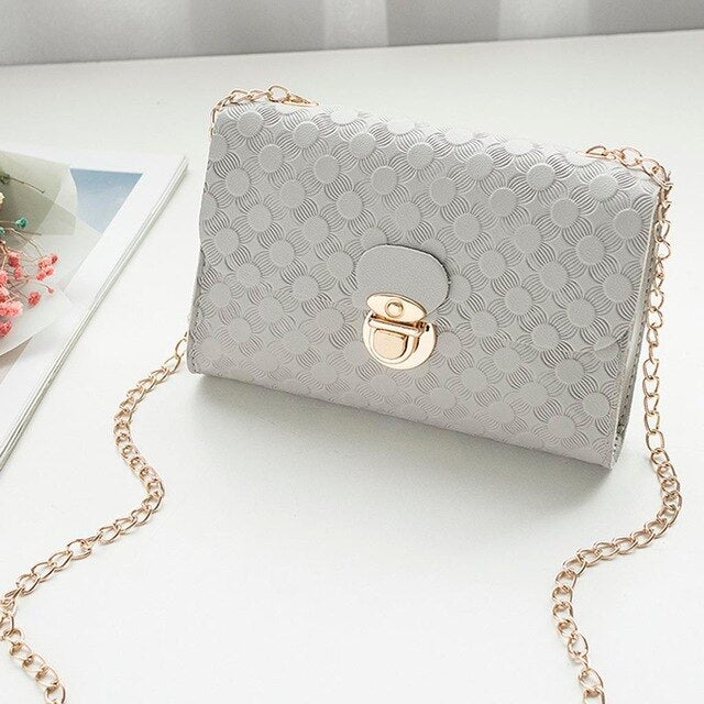 PATTERNED MESSENGER BAG