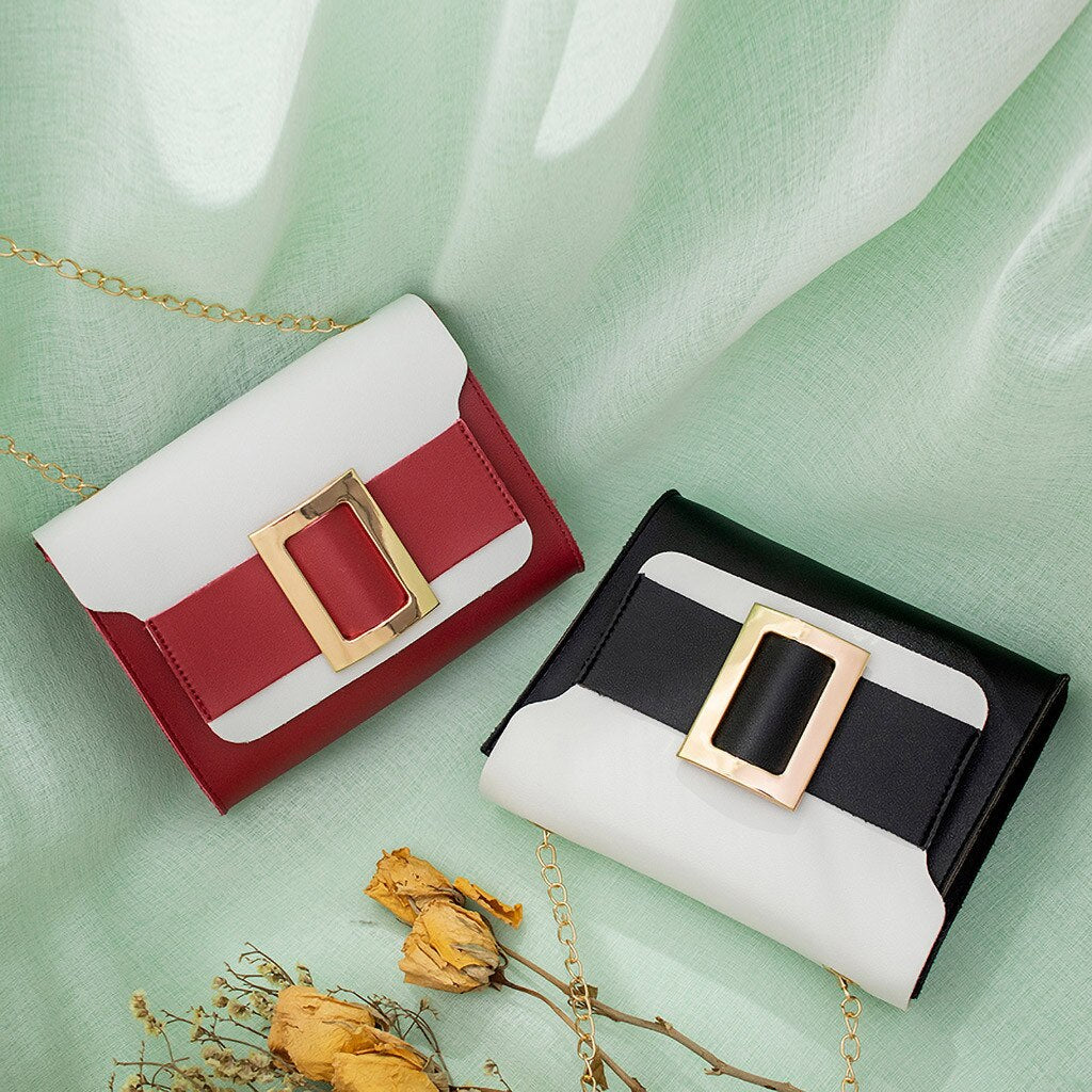 DECORATIVE BELT DETAILED BAG