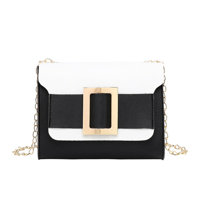 DECORATIVE BELT DETAILED BAG