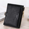 BLACK RETRO SHORT WALLET