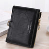 BLACK RETRO SHORT WALLET