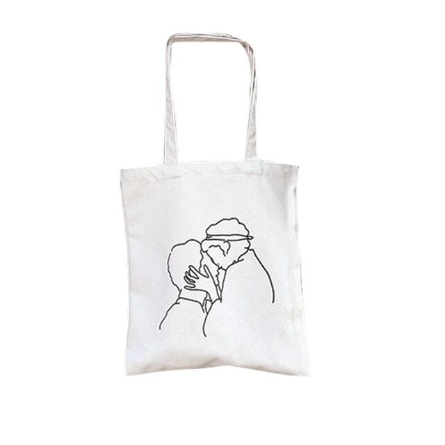 PRINTED CANVAS BAG