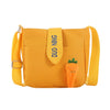 CARROT DETAILED SHOULDER BAG