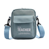 SOFT BLUE MINI MESSENGER BAG