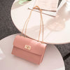 SIMPLE POWDER PINK CHAIN STRAP BAG