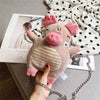 CUTE PIG CROSSBODY BAG
