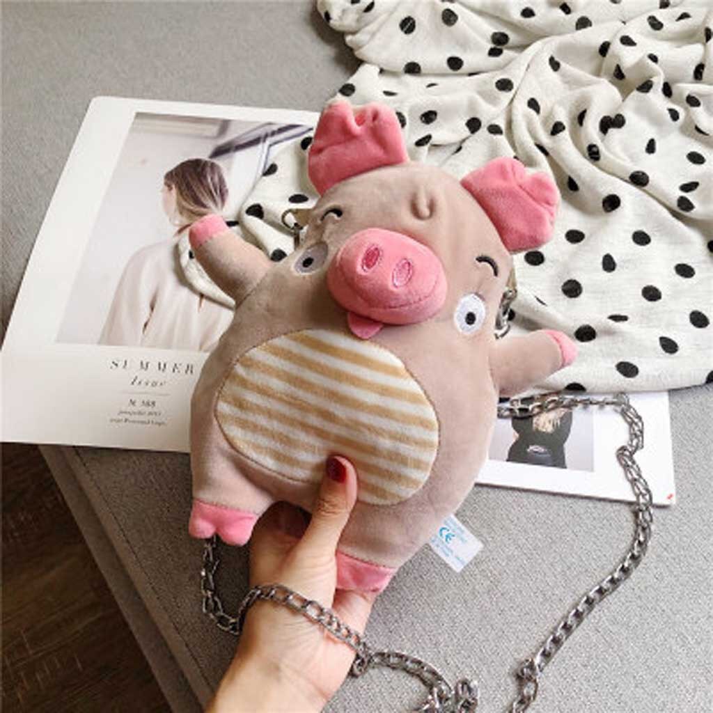 CUTE PIG CROSSBODY BAG
