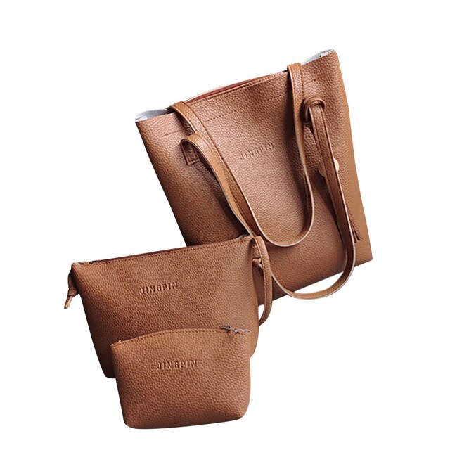 POWDER PINK TASSEL DETAILED HANDBAG