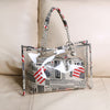 USA FLAG DETAILED HANDBAG