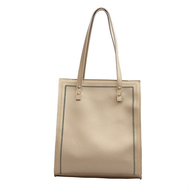 PU LEATHER MESSENGER BAG