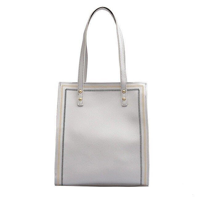 PU LEATHER MESSENGER BAG