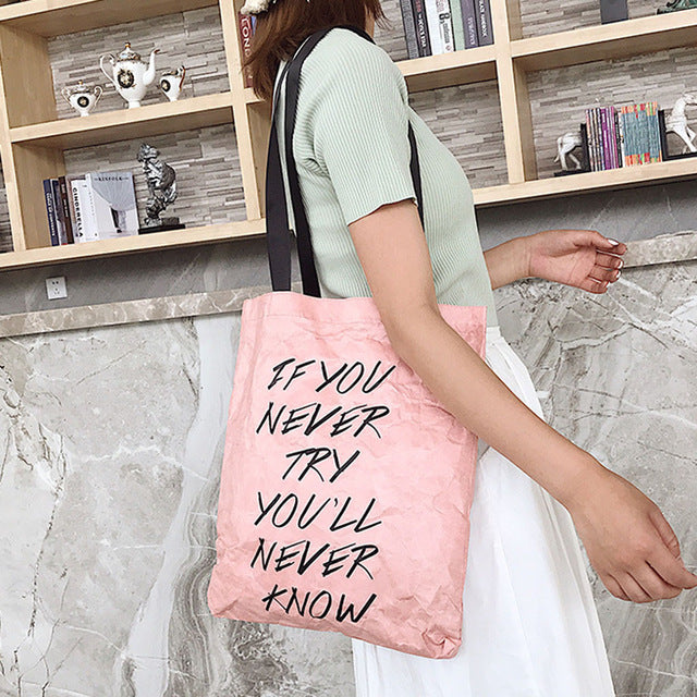 "CAT LOVERS" PRINTED SHOULDER BAG