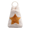 YELLOW STAR DETAILED FLUFFY BAG