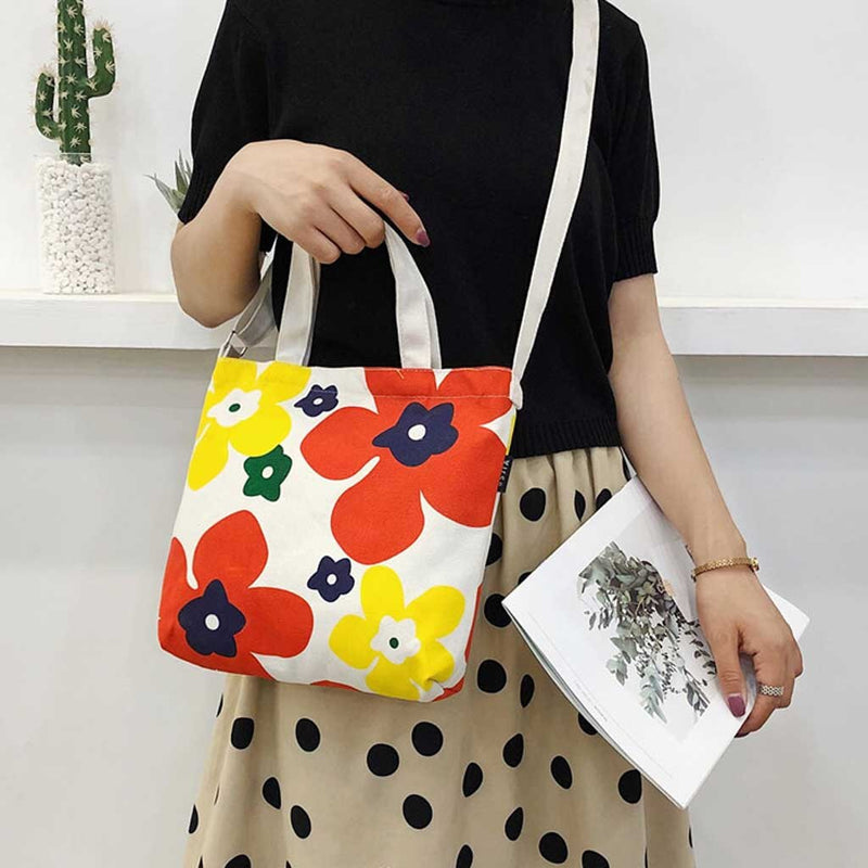 MULTICOLOR FLORAL BAG