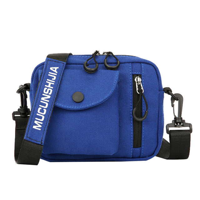 FRONT POCKET DETAILED WHITE BAG