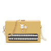 CAT BEAD DETAILED CROSSBODY BAG